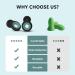 Super Soft Silicone Ear Plugs for Sleeping | Noise Cancelling for Concerts Travel Swimming & Snoring - International Shipping Available - Buy Online on GoSupps.com