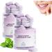 XJXZCFNB Purple Toothpaste Tablets, Whitening Toothpaste Tablets, Chewable Toothpaste Tablets, Travel Mouthwash Tablets, Long Lasting Freshness