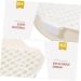 BESPORTBLE Rabbit Triangle Toilet Pet Litter Basin Pet Potty Guinea Pig Litter Tray Abs White 25.00X19.00X10.00CM White - Buy Online on GoSupps.com
