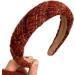 TQUXNGA Christmas Fabric Headband Aesthetic Thick Foam Hairhoop Festive Headdress Casual Hairband Vintage French Style Headwear 1188C - Buy Online on GoSupps.com