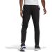 adidas Men's Essentials Fleece Tapered Cuff 3-Stripes Pants - Black/White - Size Medium - Buy Online on GoSupps.com