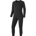 TSLA Kids Soft Fleece Lined Thermal Underwear Set - Boy's & Girl's Winter Base Layer - Black (Size 12) - Buy Online on GoSupps.com