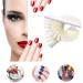 36PCS Fan-Shaped Nail Art Tips Display Board - Spiral Polish Practice Tool for Stunning Nail Designs - Buy Online on GoSupps.com