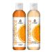 Keya Seth Aromatherapy Complete Winter Skin Care Combo Enriched with Vitamin C Skin Defence Orange Body oil 200ml + Orange Face & Body Moisturizer 200ml