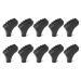 HIOPOIUYT Nonslip Walking Stick Pad Caps Hikings Stick End Bottom Crutch Tip Head Protectors Walking Stick Rubber Replaceable Tip