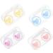 Solustre 8-Piece Contact Lens Container Set | Cosmetic Lens Organizer & Storage Box | Ideal for Clinics - Buy Online on GoSupps.com