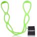 TPR Multi Ring Resistance Bands for Yoga Pilates Stretching Strength Training with Carrying Bag