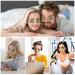 30 Pairs Green Algae Under Eye Masks - HAOYUYAN Collagen Firming Eye Patches for Dark Circles, Wrinkles, and Puffiness - Buy Online on GoSupps.com