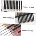 FOYTOKI 12pcs Lip Liner Eyeliner Gel Eyeliner Cosmetic Supplies Eyebrow Pencil Waterproof Makeup Tool Wood - Buy Online on GoSupps.com