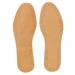 VALICLUD Breathable Shoe Insoles Brown Leather Insoles Men Shoe Inserts Thin Insoles Replacement Insoles with Odor Insoles for Men (US 10-10. 5/43-44) US 10-10.5/ EU 43-44