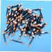 NOLITOY 100pcs Eyeshadow Disposable Eyeshadow Stick Eye Shadow Bulk Applicator Brush - Buy Online on GoSupps.com