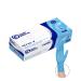Safe Health NITRO-V Nitile-Vinyl Synthetic Exam Disposable Gloves Latex Free Powder Free Blue Box of 100 Large Medical Grade Clinic Nursing Food Hair Salon Cleaning Housework Blue 1 Box of 100 Pcs-large