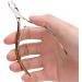 Nail Cuticle Nippers with Stainless Steel Blade Dead Skin Scissors Pliers for Pedicure Manicure Easy to Use Compact & Portable Size (Gold) - Buy Online on GoSupps.com