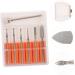 FRCOLOR Cell Phone Accessories Nail Polishing Accessories 1set Grinding Head Set Head Tungsten Steel Pedicure Manicure Grinding Tools Nail Art Accessories - Buy Online on GoSupps.com