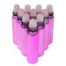 Buy 10pcs Pink 10ml Refillable Essential Oil Gemstone Roller Bottles - Rose Quartz | Free Bag Included - International Shipping Available - Buy Online on GoSupps.com