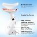 Neck Face Massager - 3-in-1 Facial Sculpting Tool with Vibration & Thermal Function | Portable Multifunctional Device (White) - Shop Now - Buy Online on GoSupps.com