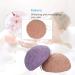 Konjac Sponge Set - 5 Colorful Round Bath & Facial Cleansing Sponges | Gentle Konjac Wash Puffs for Soft Skin - Buy Online on GoSupps.com