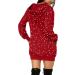 Buy Hanxiulin Elegant Christmas Dress for Women | Long-Sleeved Hoodie & Casual Sweater | Stylish Red Holiday Outfit for Autumn & Winter - Buy Online on GoSupps.com