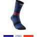 Thuasne Medium-High Compression Running Socks - Degressive Ankle to Calf Compression | Sizes 39-42 | XL Black Dark Blue Red - International Shipping Available - Buy Online on GoSupps.com