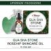 Gua Sha Facial Tools Set with Natural Jade Stone for Anti-Aging Massage - Includes Rosehip Face Oil for Puffiness and Fine Lines - 30ml - Buy Online on GoSupps.com