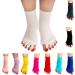 CAYTRE Bunion Relief Toe Socks 5Pairs Large Size - Foot Alignment & Pain Relief with Toe Separators - Bunion Relief Socks - Buy Online on GoSupps.com