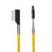 Bdellium Tools Studio Series 725 Double End Metal Comb/Lash Brush - Soft Synthetic Fibers for Eyelash Prep - Professional Makeup Tool (Yellow 1pc - Buy Online on GoSupps.com