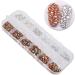 12 Grid/Box Nail Decoration Set Nails Kit Art Nail Tools Flat Bottom Nail Art Rhinestones Nail Art Decoration Manicure Tool Nail Art Accessories Nail Rhinestones(#3) - Buy Online on GoSupps.com