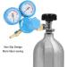 Oxygen Regulator 0-25MPa 0-2.5MPa Dual Display Heavy Duty Handle Oxygen Regulator HVAC Oxygen Tank Regulator Gauge for Chemical Healthcare - Buy Online on GoSupps.com
