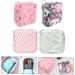 SECFOU 4pcs Sanitary Napkin Storage Bag Travel Kit - Women's Travel Organizer for Menstrual Pads - Decorative Period Pouch - Buy Online on GoSupps.com