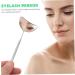 DOITOOL Handheld Makeup Mirror - Crescent Moon Eyelash Tool for Beauty & Lash Extensions - Stainless Steel Cosmetic Mirror - Buy Online on GoSupps.com