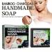 Acanthosis Nigricans Treatment Bamboo Charcoal Soap Activated Charcoal Black Bar Soap Dark Spot Remover Soaps Suitable for Any Part (2 pcs) - Buy Online on GoSupps.com