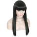 Buy Kalyss 22 Green Hair Wigs with Bangs - Long Straight Heat Resistant Full Wigs for Women | Ideal for Cosplay & Everyday Wear - Buy Online on GoSupps.com