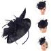 Gogogmee 1pc Mesh Headband Women Headdress Veil Hair Band Female Party Headdress Women Headwear Flower Hair Band Feather Hair Band Hair Band with Veil Party Hair Accessory Female Headband One Size Black - Buy Online on GoSupps.com