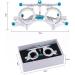 Adjustable Optical Test Frame | 48-80mm 360 Rotation Compatible with 5 Lenses | Ideal for Glass Businesses & Ophthalmology Centers - Buy Online on GoSupps.com