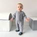 Dotty Fish Soft Leather Baby Shoes | Non-Slip Suede Soles | Toddler Shoes for Boys | Navy and White Star Design | Sizes 0-6 Months to 4-5 Years - Buy Online on GoSupps.com