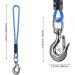 Dolibest Heavy Duty Tow Rope for Water Sports - 20 Blue Towable Connector with Stainless Steel Hook - Buy Online on GoSupps.com