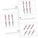 BIUDECO 6pcs Eyeliner Stick Empty Lip Gloss Containers Refill Clear Mascara Bottles Empty Wand The Pet 1 g (Pack of 1) Pink - Buy Online on GoSupps.com
