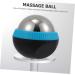 Hapinary Stainless Steel Massage Ball - Manual Muscle Relaxation Device for Health & Wellness | 8.3x7.5x7cm Blue - Buy Online on GoSupps.com