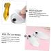 FOMIYES 2 Pairs Heel Pad - Flat Foot Support Insoles & Cushions | Transparent Half Heel Shoe Pads for Comfort & Correction - Buy Online on GoSupps.com