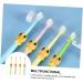 Beavorty 4-Pack Cartoon Toothbrushes for Kids | Manual Travel Oral Care | Ideal Baby Toothbrush - Buy Online on GoSupps.com