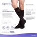 Buy SIGVARIS Men's Sea Island Cotton 220 Closed Toe Calf-High Socks 20-30mmHg - Black - Large Long | International Shipping Available - Buy Online on GoSupps.com