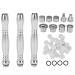 12pcs Microdermabrasion Replacement Tips Set for Skin Rejuvenation Beauty Machine - Buy Online on GoSupps.com