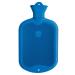Hot water bottle Faba Care by S nger 2 L rubber natural rubber 1 side slats premium rubber hot water bottle blue