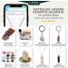 Lavisa Premium Healing Stones Set | 100% Natural Crystals & Gemstones for Decoration & Water Treatment | Amethyst Gem Water Mix - Buy Online on GoSupps.com