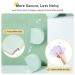 Stylish Pink Soft Silicone Retainer Holder | Portable Night Guard Case with Vent Holes | Slim Aligner Box for Travel & Invisalign Compatibility - Buy Online on GoSupps.com