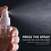 BEIIEB 8 Pieces Clear Spray Bottle with 4 Pieces Funnels 16 Stickers 50ml Atomizer Pump Bottle Perfume Atomizer Refillable Portable Travel Bottle for Travel Business Trip Camping - Buy Online on GoSupps.com