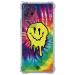 Movilshop shock-resistant protective cover Little F4 Motif trends smile smile smile swirl abstract reinforced corner silicone 1.5 mm flexible transparent bumper gel TPU gel