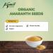 ORGANIC Amaranth seeds 400g-10kg 100% Natural Gluten Free Non-GMO no Additives or Preservatives healthy & safe option for Vegan Baking & Cooking Keto low carb Free UK delivery by Koalakoi (400g) - Buy Online on GoSupps.com
