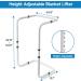 Blanket Lifter for Feet Sheet Riser Height Adjustable Relieve Pressure Foot Tent Blanket Support Holder Recovery with 4 Clips for Surgery - Buy Online on GoSupps.com
