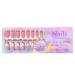 Daily Press on False Nails Artificial Full French Nails for Women | Products for Wedding Gathering Home Dating Traveling 01